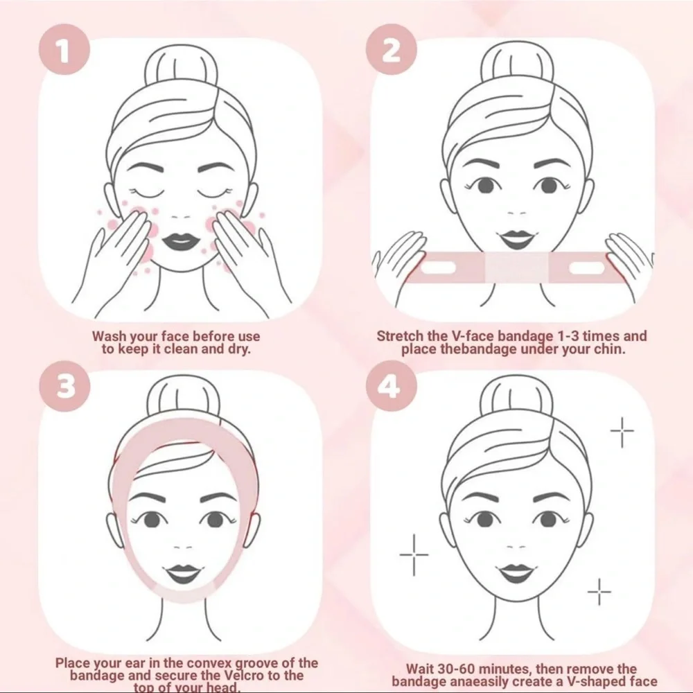 Pink Lifting Face Strap - Picture 7 of 10